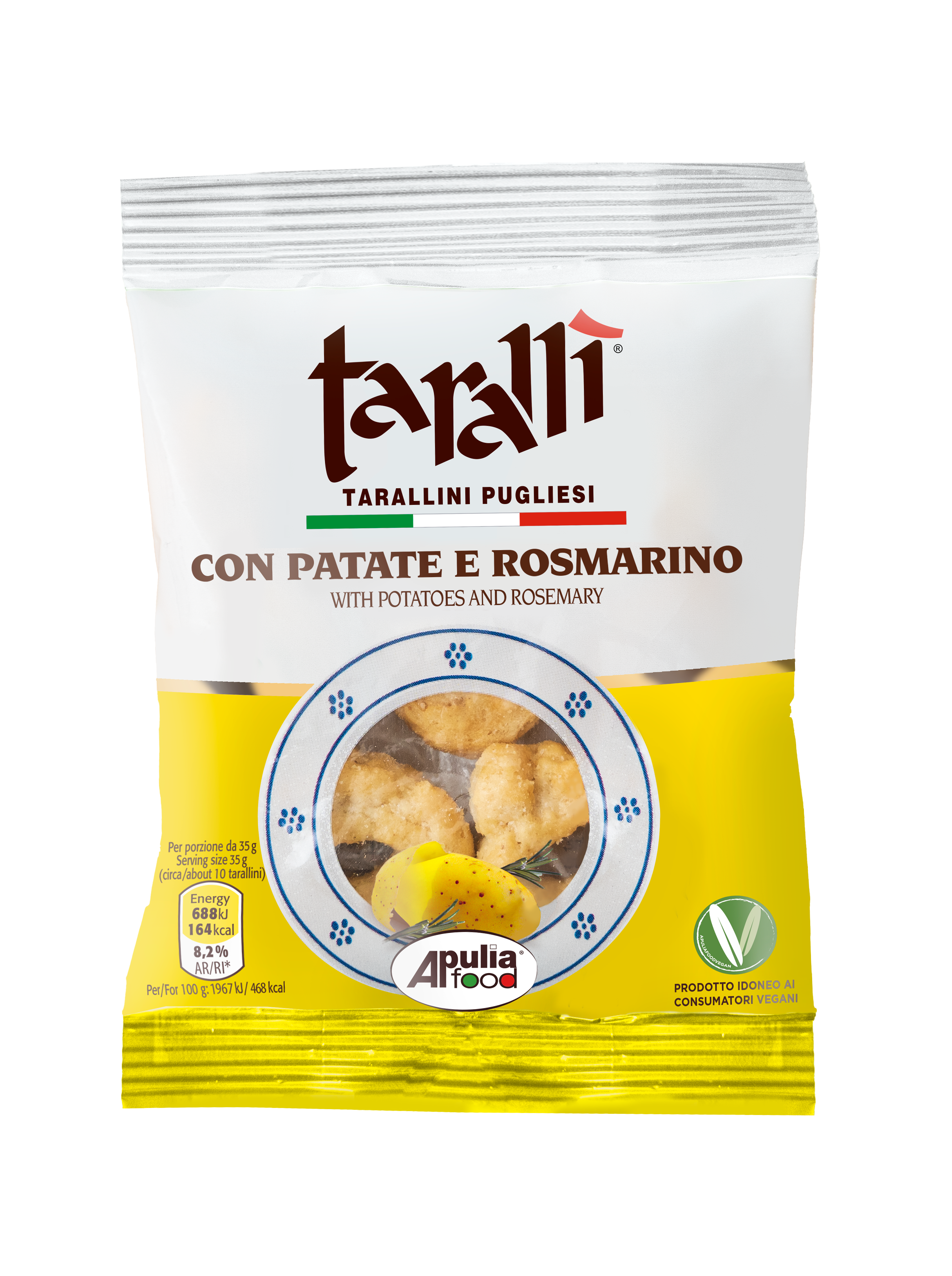 Taralli so zemiakmi a rozmarínom, 35 g