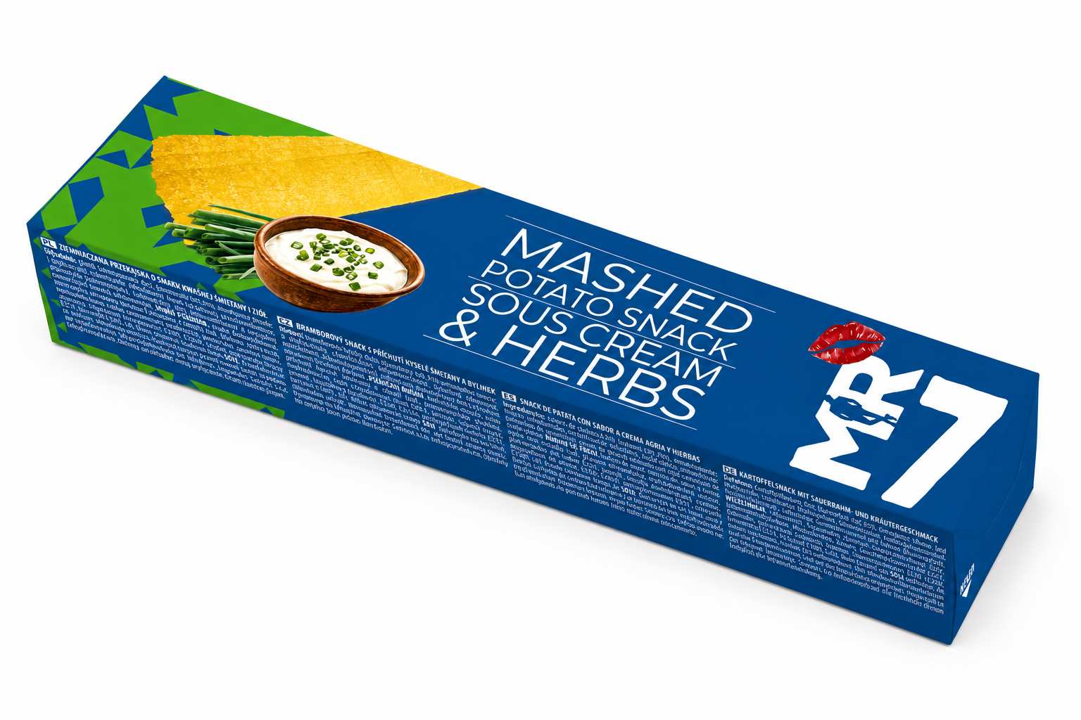 MR7 Mashed Potato Snack smotana s cibulkou