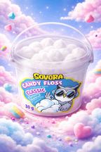 Cukrová vata (vedierko, 30 g)