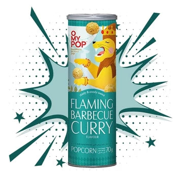 OMYPOP popcorn BBQ curry.